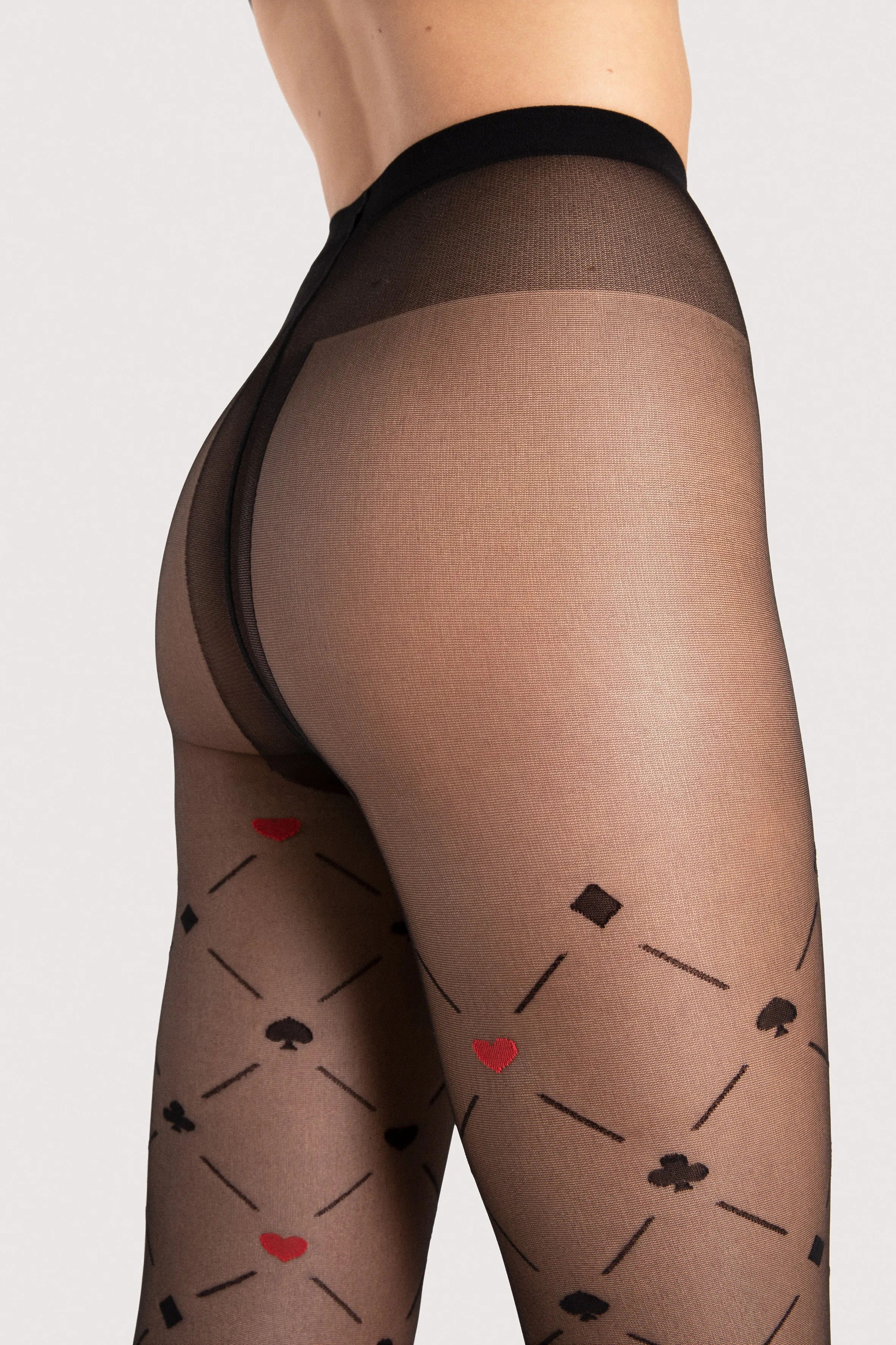 Poker Sheer Patterned Tights