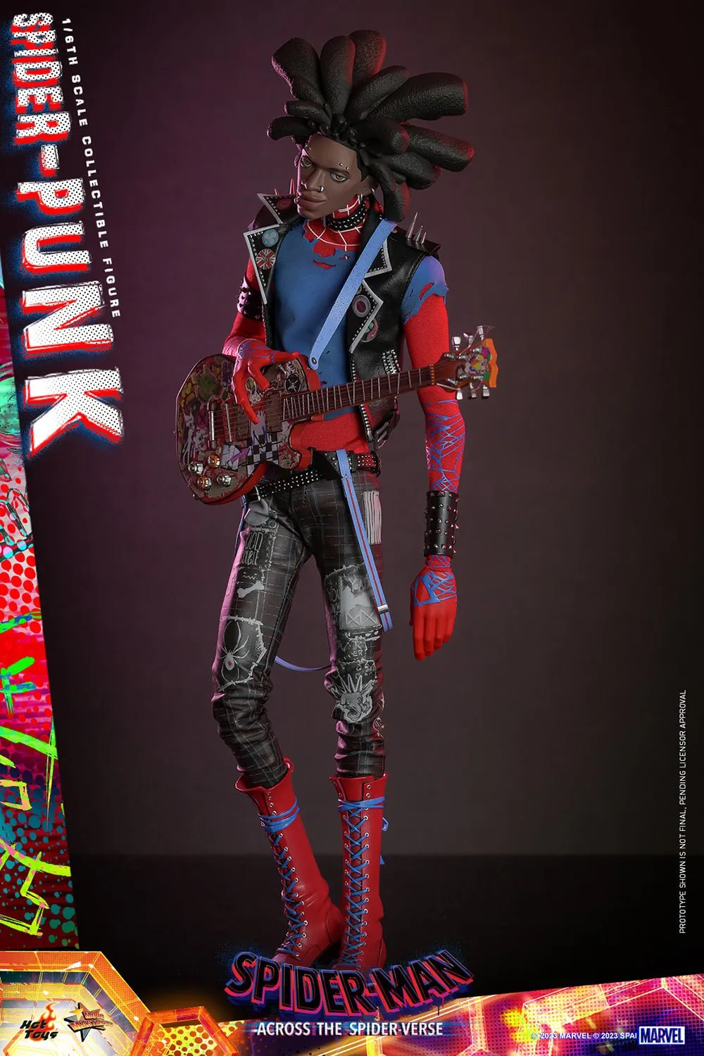 PRE-ORDER: Hot Toys Spider-Man: Across the Spider-Verse Spider-Punk Sixth Scale Figure