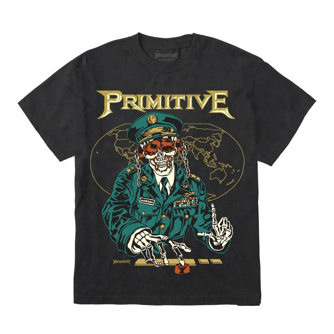 Primitive x MegaDeath Holy Wars T Shirt Black