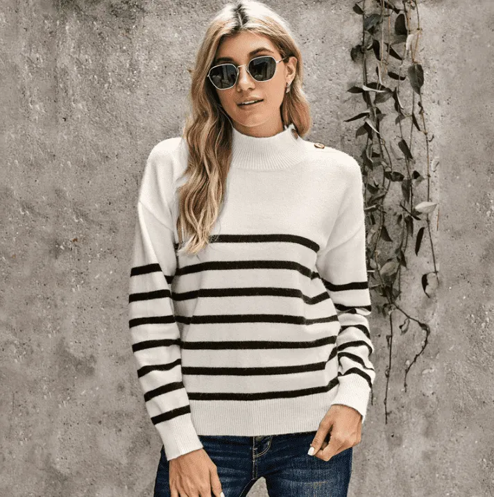 Pullover Striped Sweater