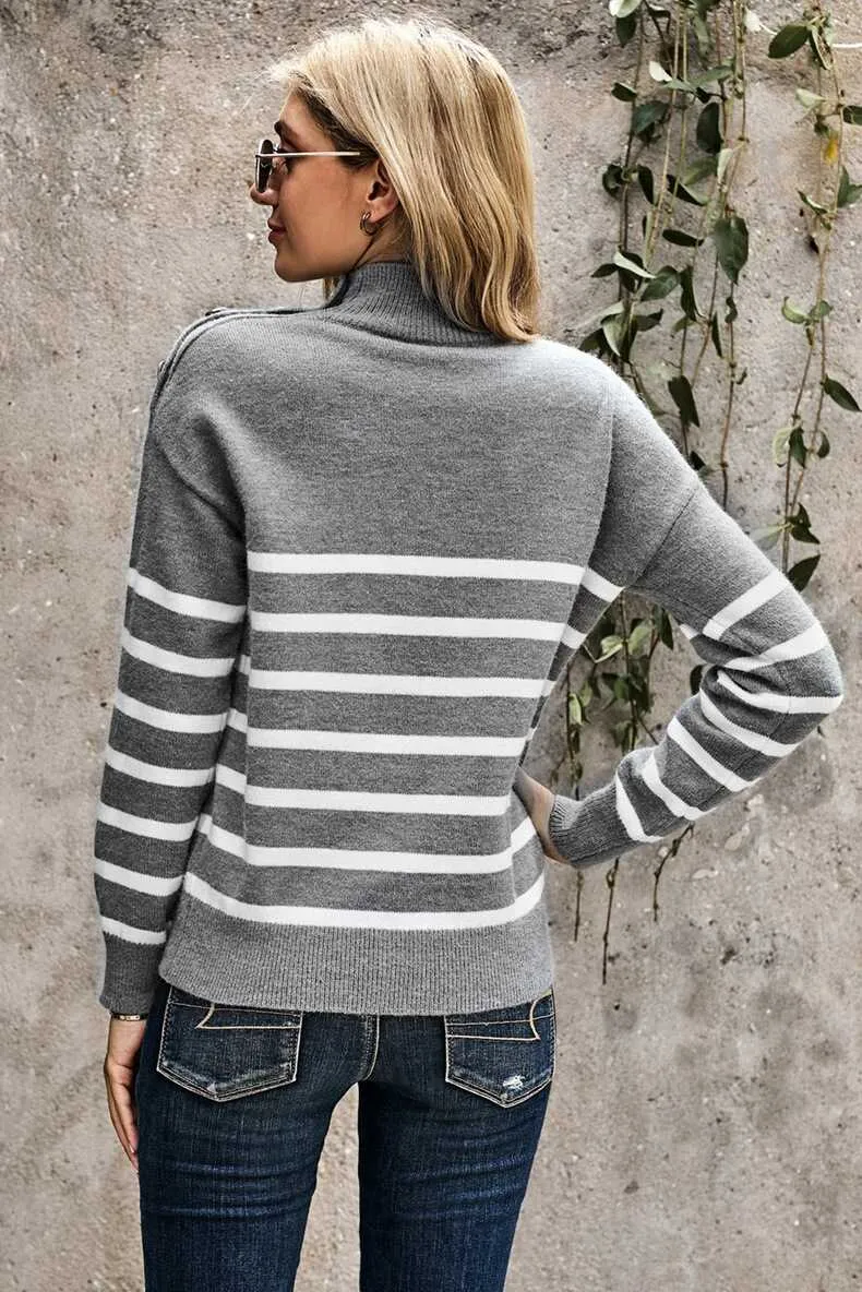 Pullover Striped Sweater