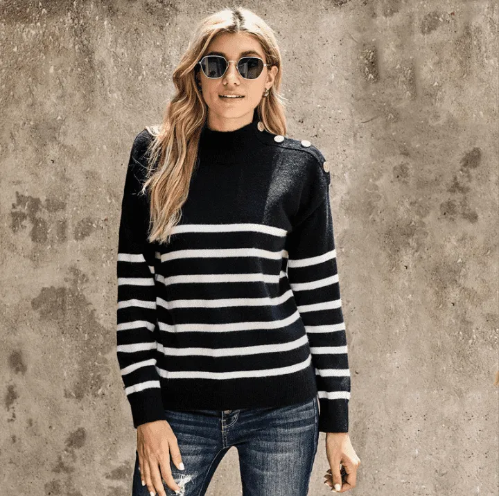 Pullover Striped Sweater