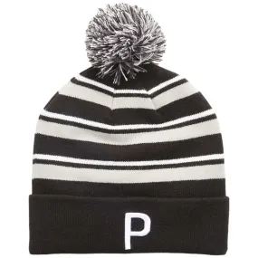 Puma WRMLBL Striped Pom Beanie