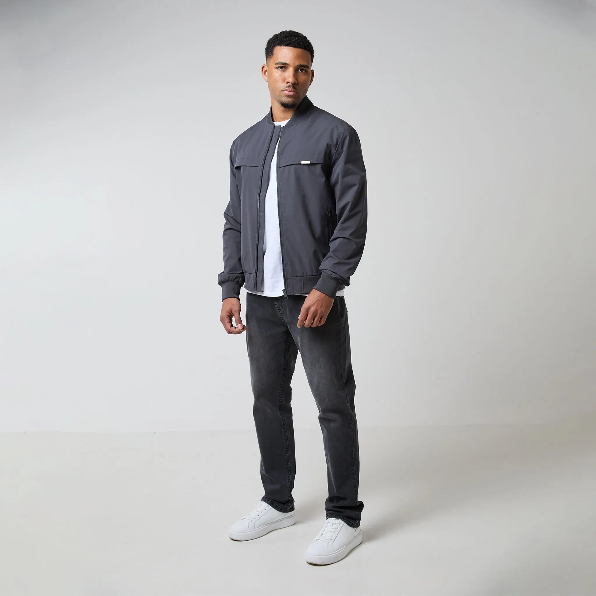 Ripstop Bomber Jacket | Graphite