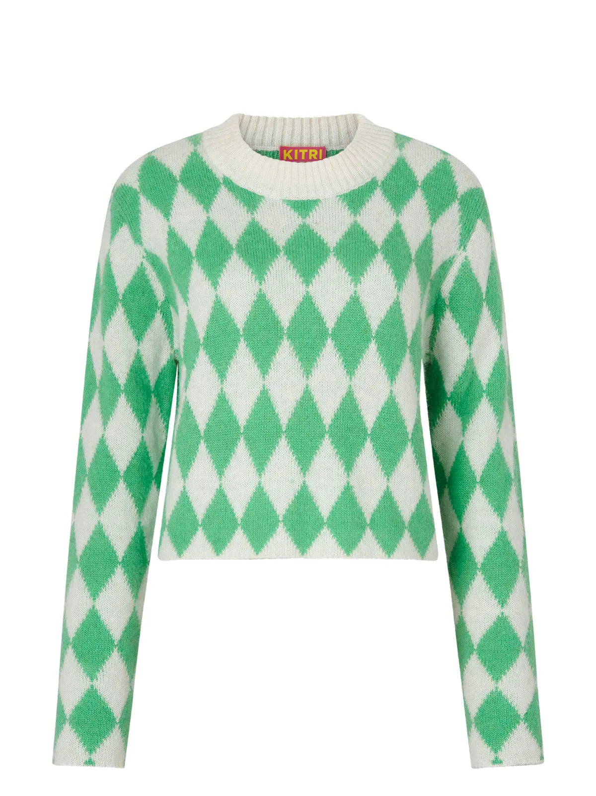 Rory Green Diamond Checker Sweater