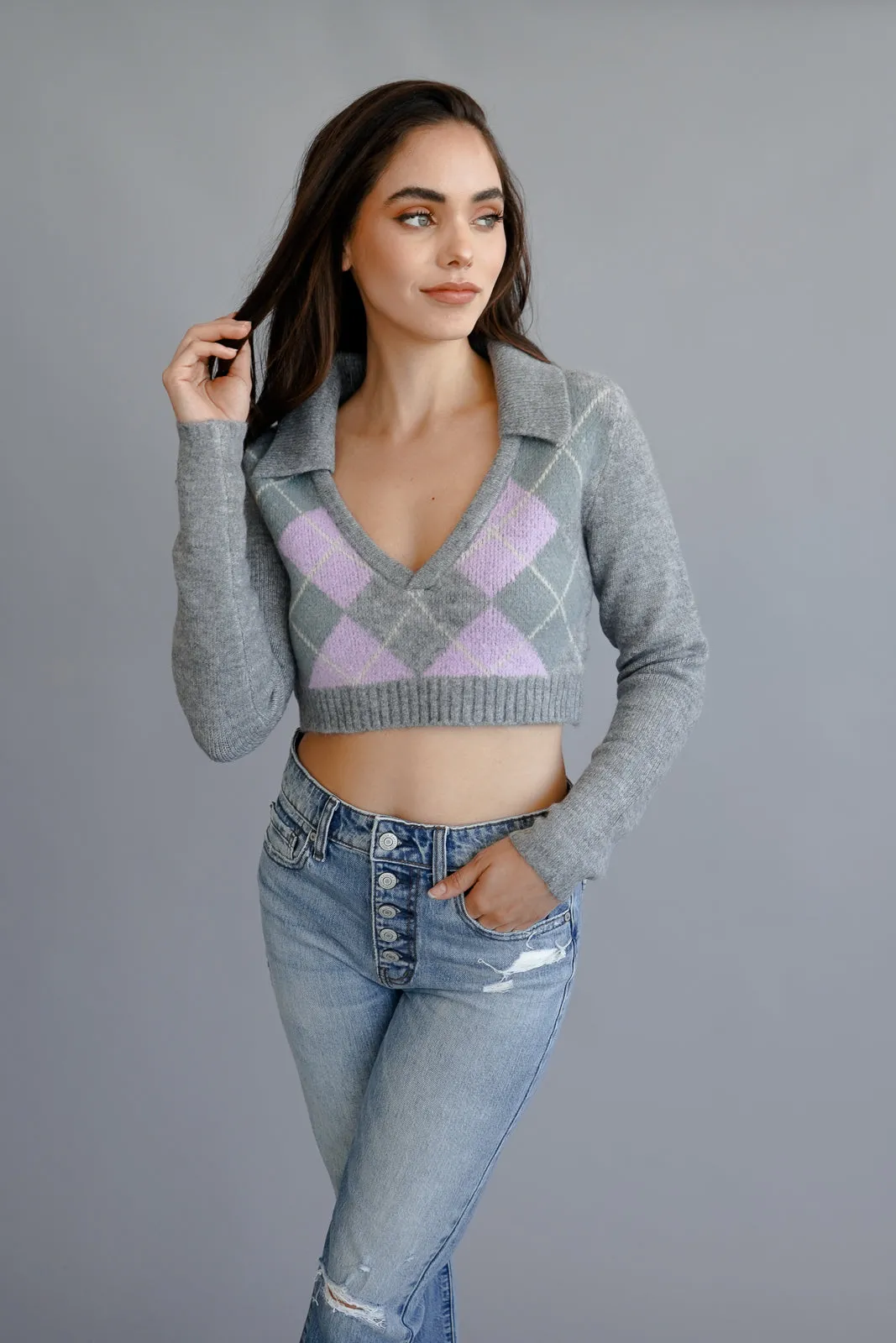 Sarah Cropped Sweater