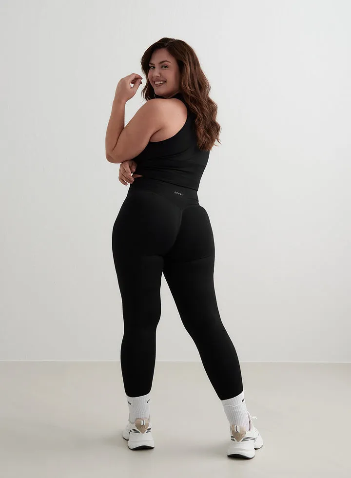 Shape Seamless Tights | Black