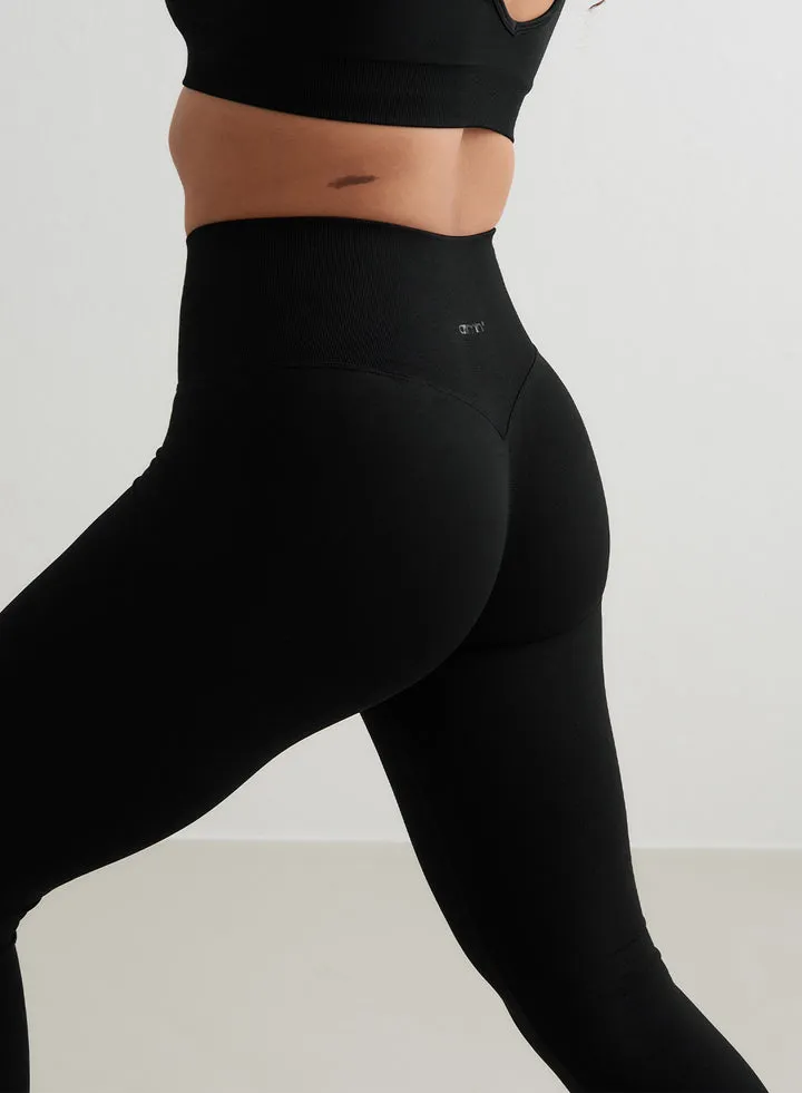 Shape Seamless Tights | Black