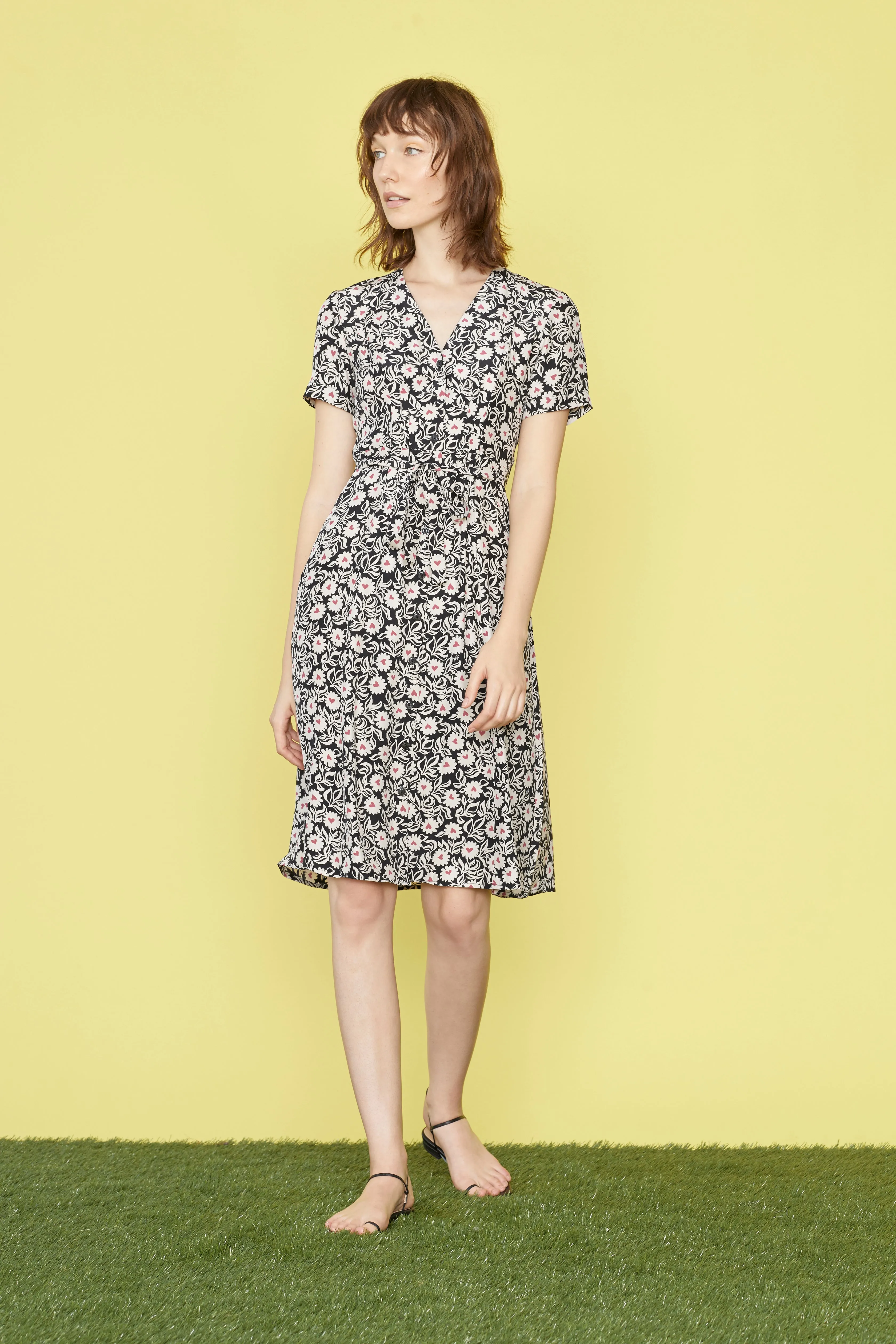 Silk Rosemary Dress