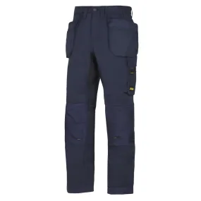 Snickers 6201 AllroundWork, Work Trousers Holster Pockets Navy Blue