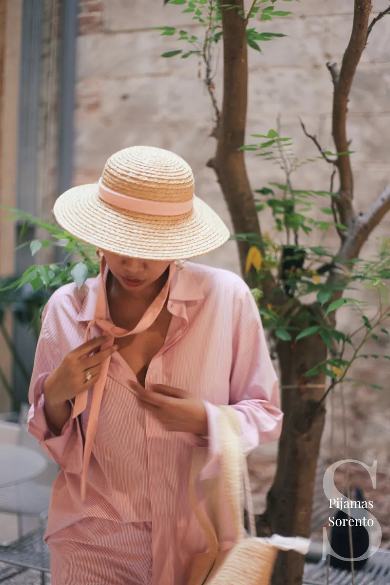 Sorrento oversized shirt in bamboo cotton