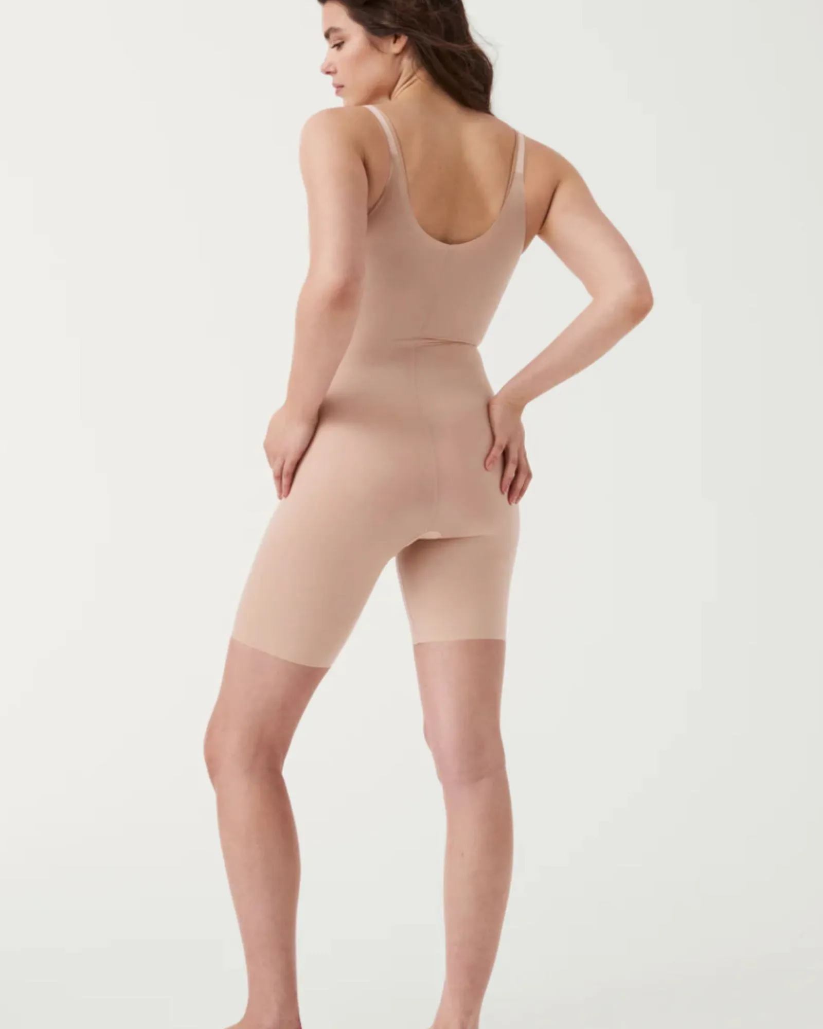 SPANXshape™ Open Bust Mid Thigh Suit