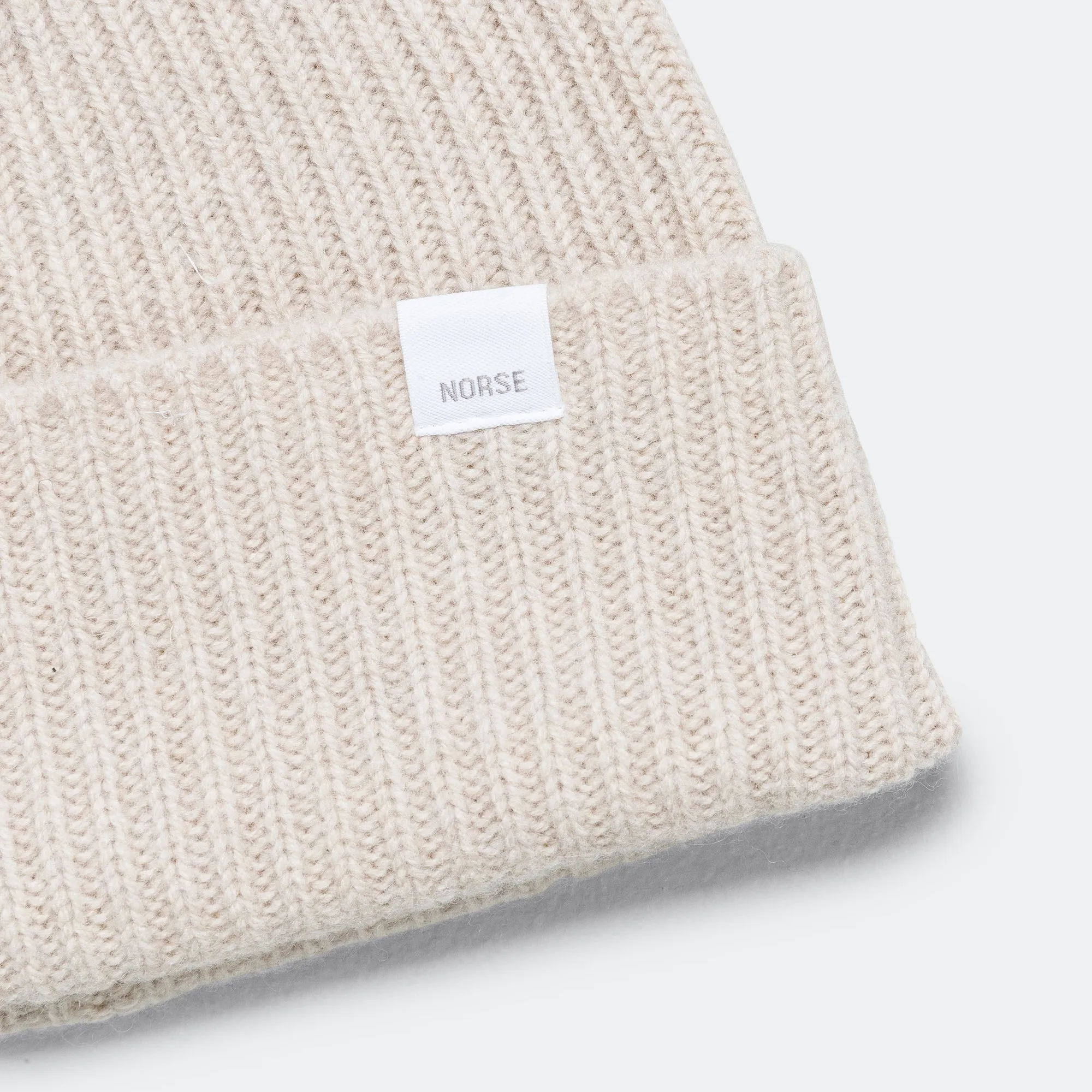 Standard Merino Lambswool Beanie - Oatmeal