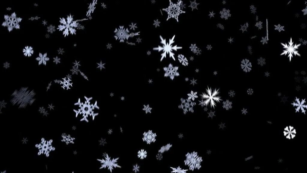 Stylish Snow - Virtual Background