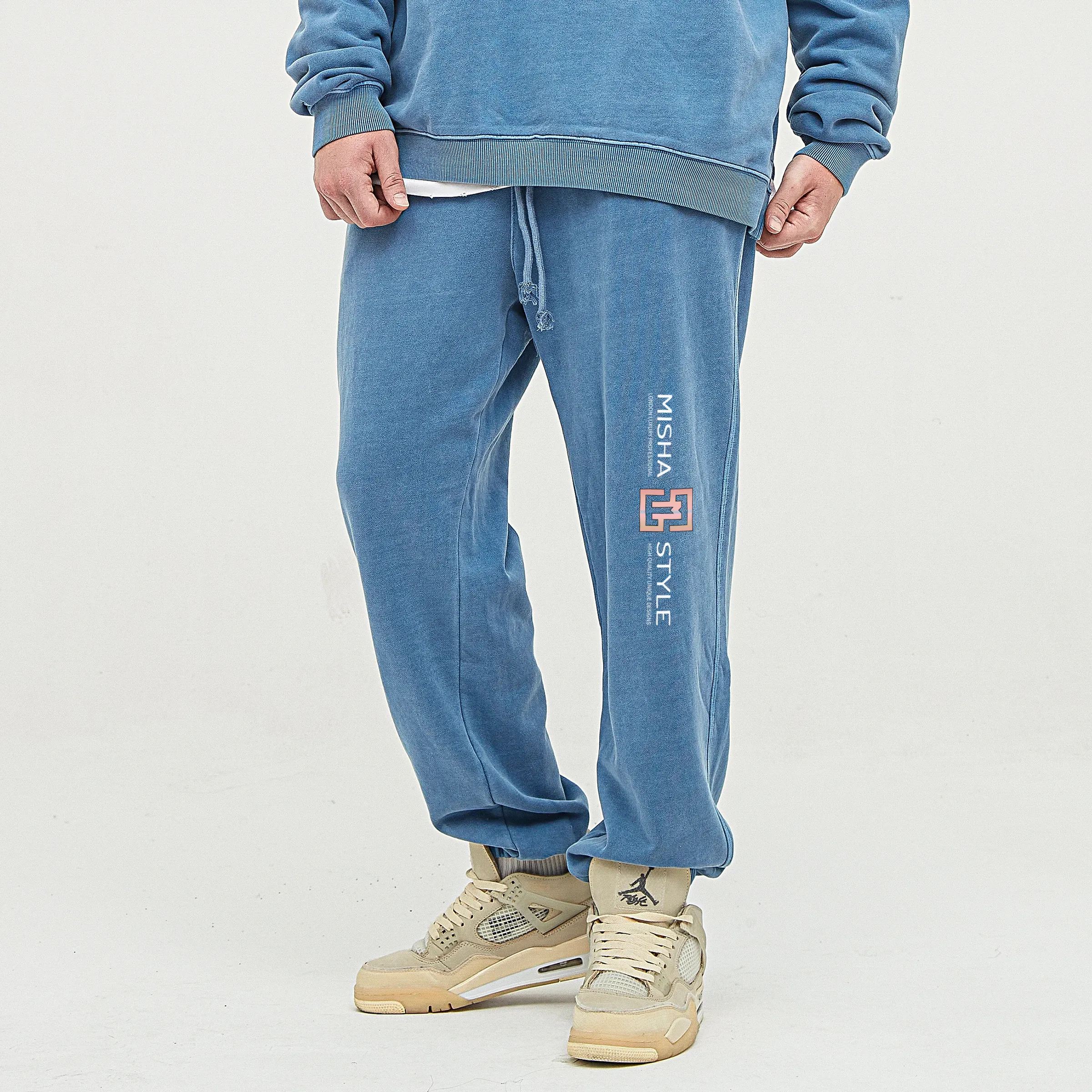 Super Heavyweight State Blue Washed Baggy Sweatpants