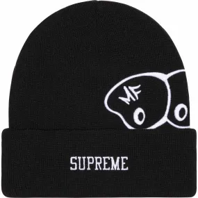 Supreme MF Doom Beanie Black