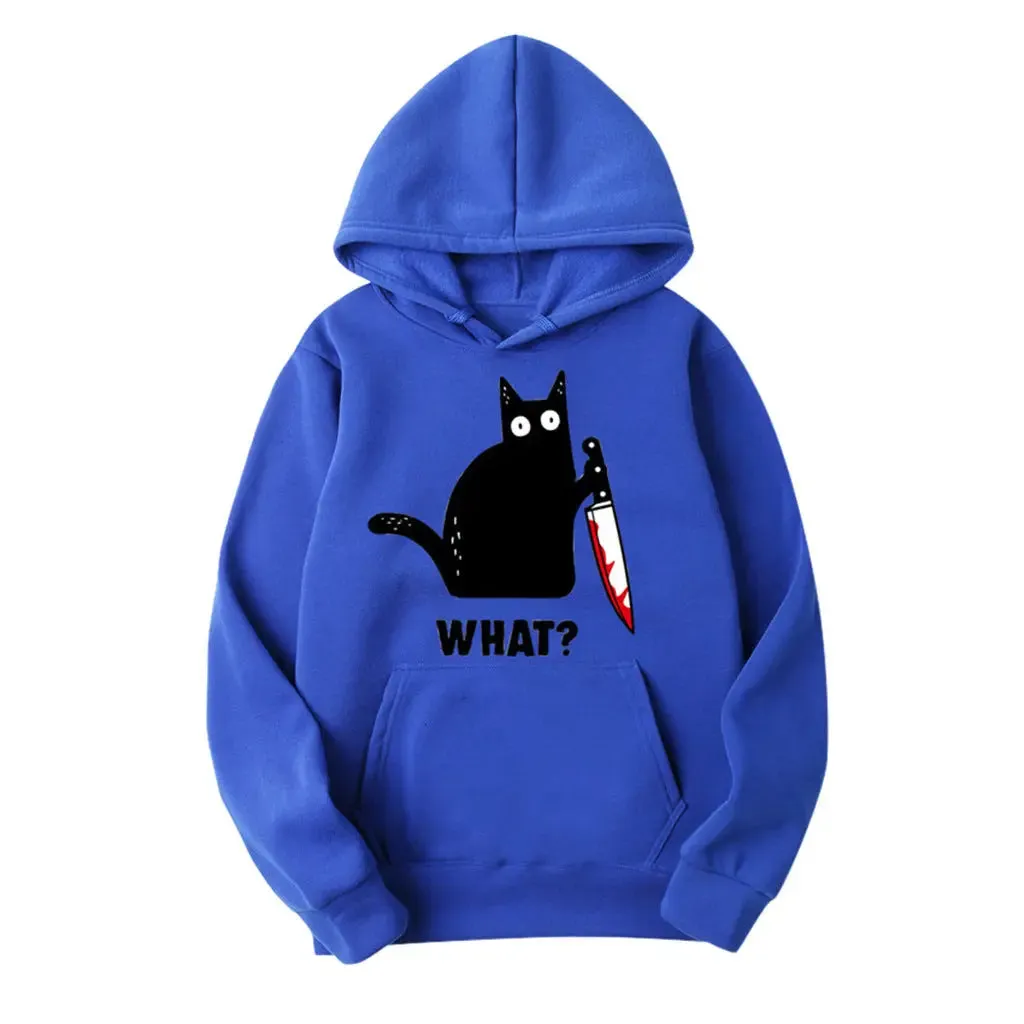 Sweatshirt Loose Hoodie Student Wear Fashion Cartoon Print Hoodie