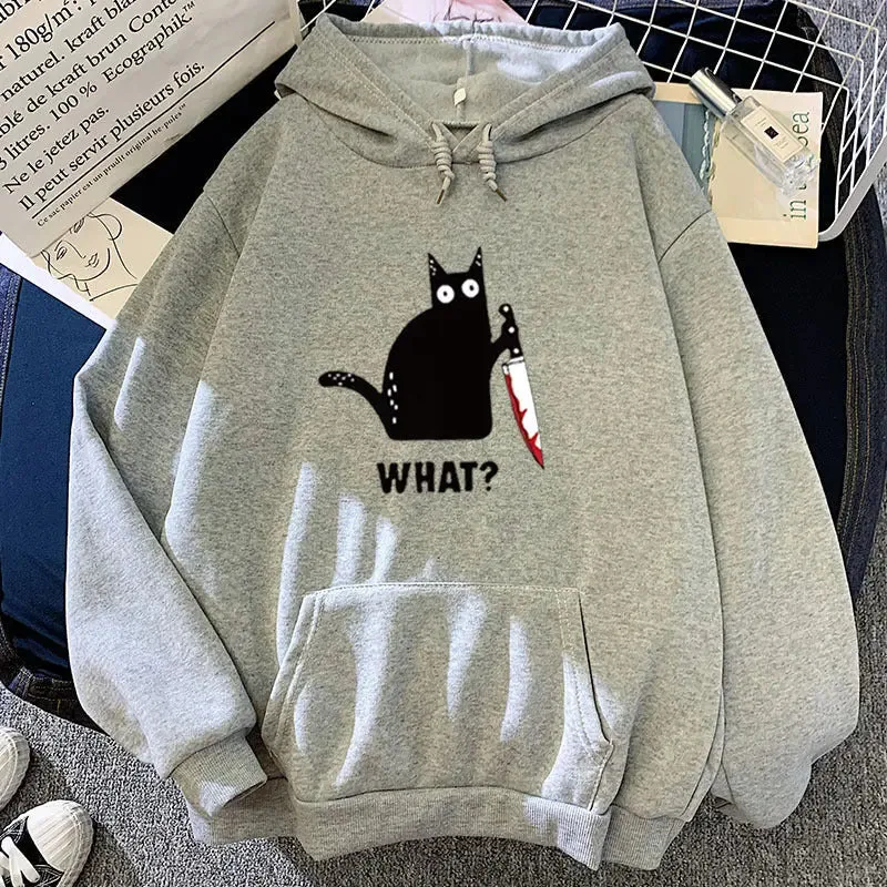 Sweatshirt Loose Hoodie Student Wear Fashion Cartoon Print Hoodie