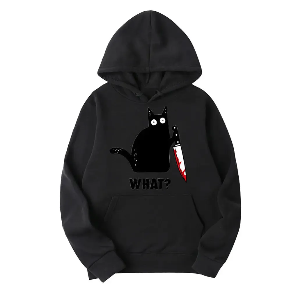 Sweatshirt Loose Hoodie Student Wear Fashion Cartoon Print Hoodie