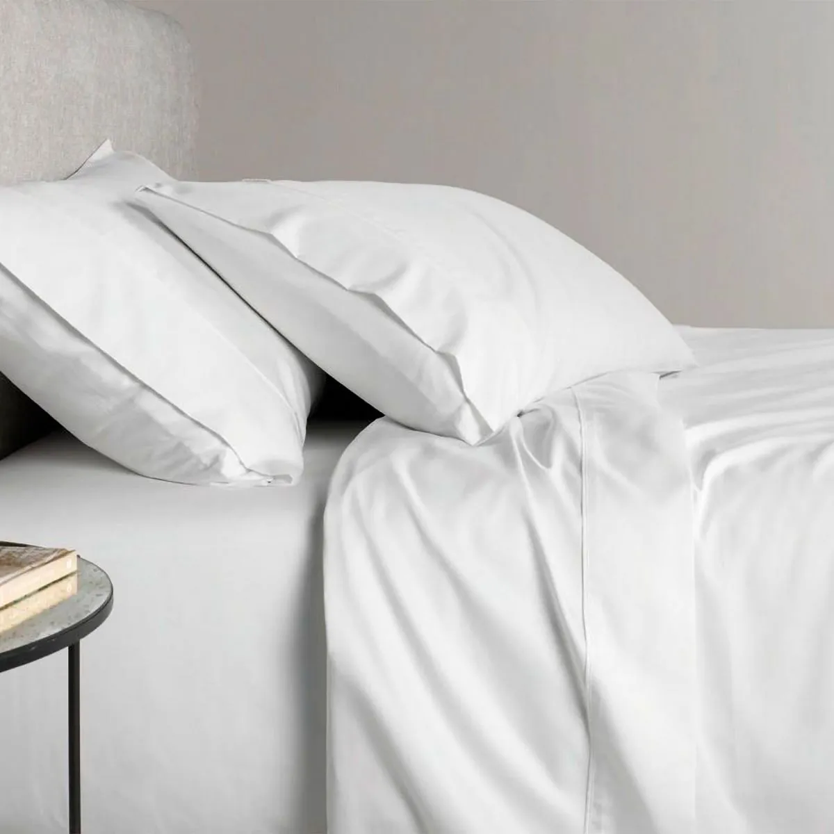 Tencel™ Lyocell Fibre & Cotton Sheet Set WHITE by SHERIDAN