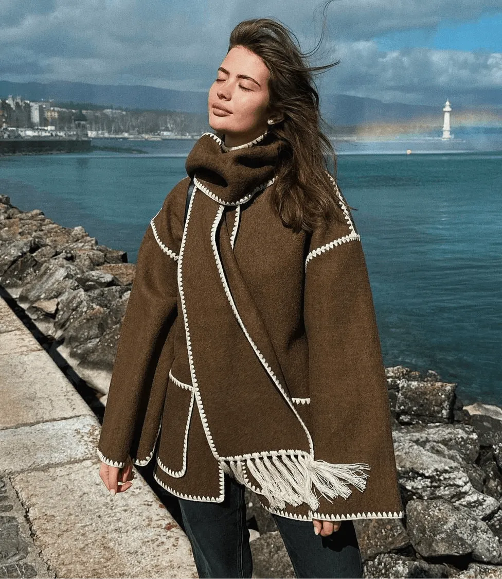 Thickened Loose Woolen Coat