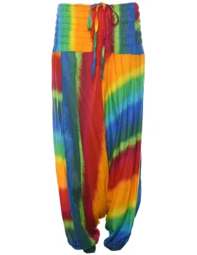 Tie-dye Effect Trousers - W22 L23