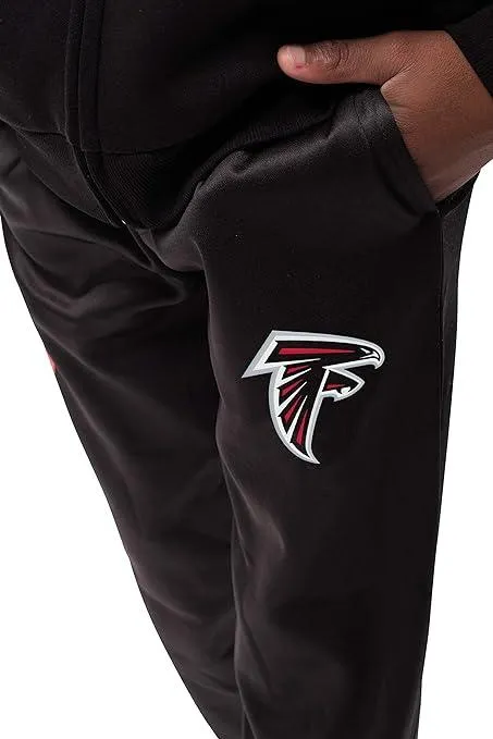 Ultra Game NFL Official Youth Super Soft Game Day Jogger Sweatpants, Atlanta Falcons|Atlanta Falcons