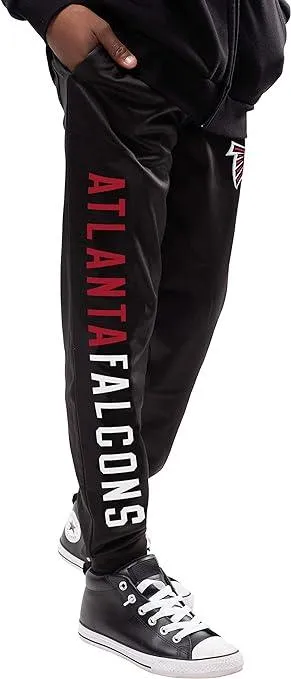 Ultra Game NFL Official Youth Super Soft Game Day Jogger Sweatpants, Atlanta Falcons|Atlanta Falcons