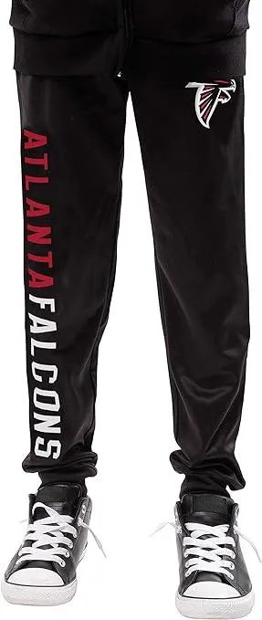 Ultra Game NFL Official Youth Super Soft Game Day Jogger Sweatpants, Atlanta Falcons|Atlanta Falcons