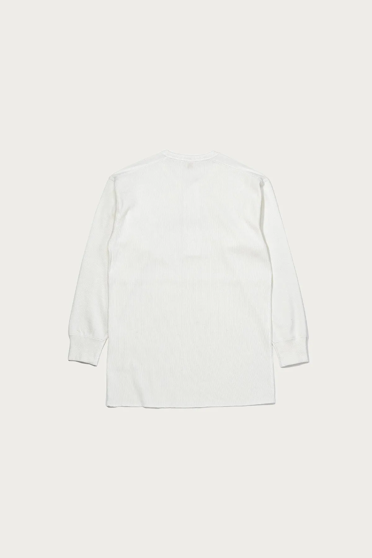 Union Henley Undershirt L/S - White