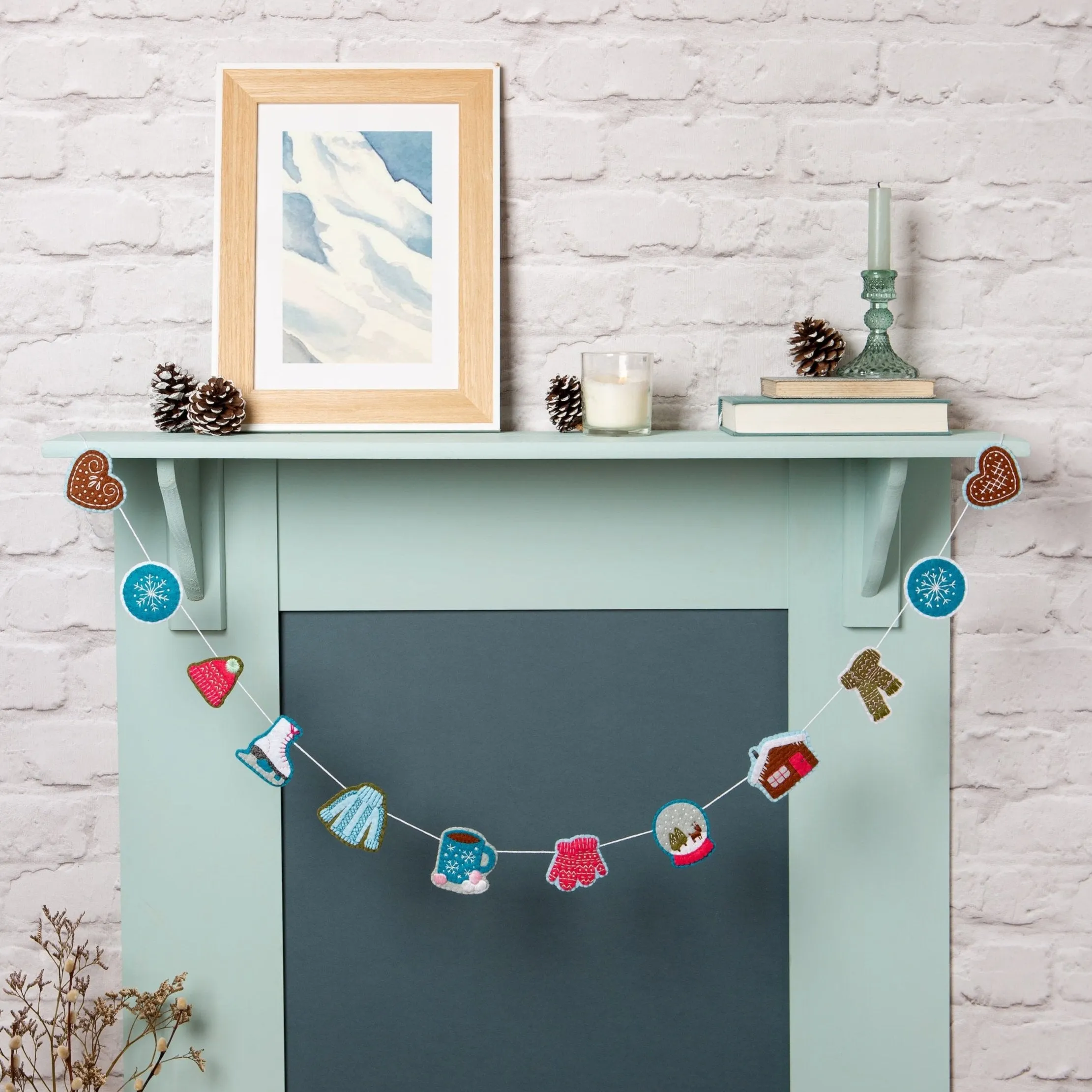 Winter Garland Felt Craft Kit