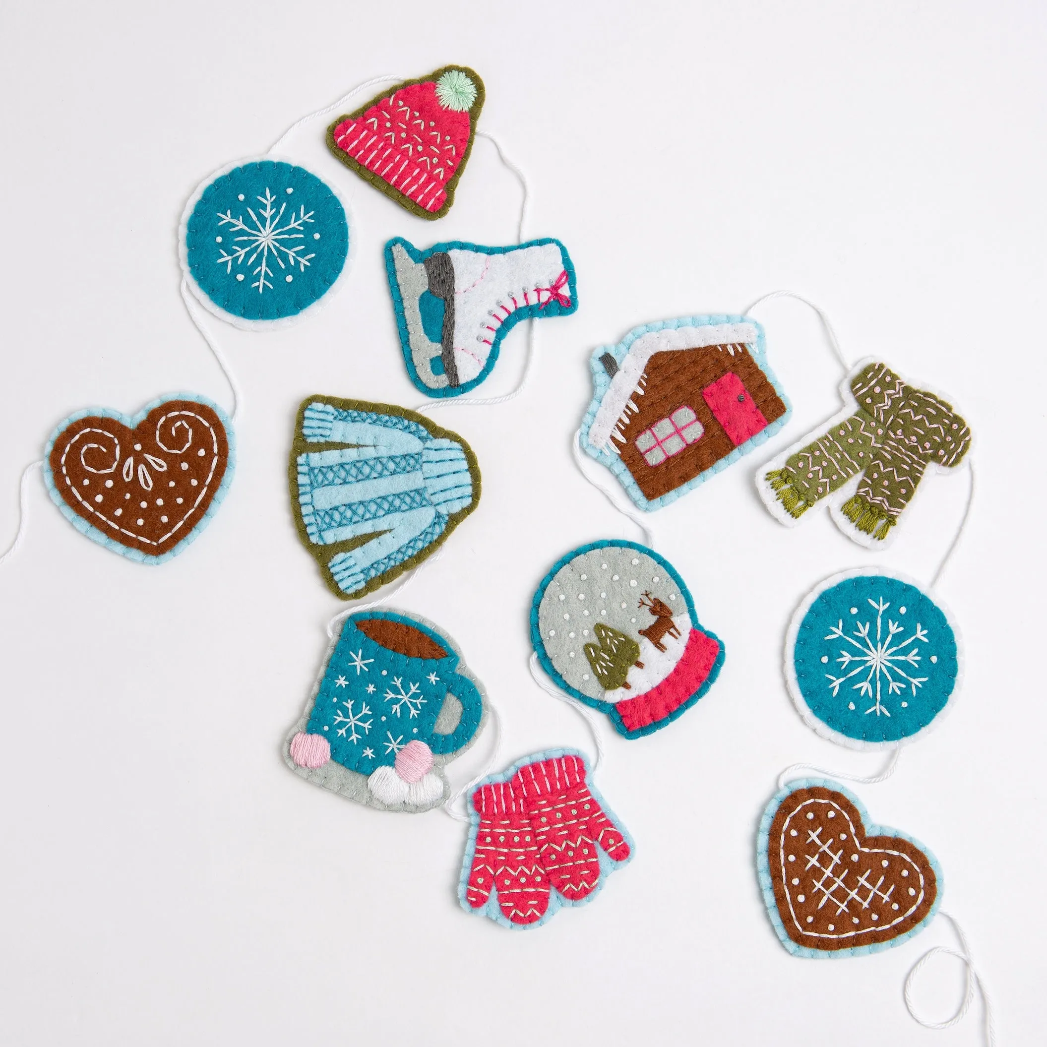 Winter Garland Felt Craft Kit