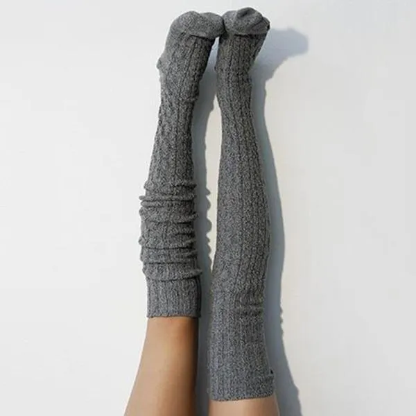 Women's Fashion Solid Color Socks