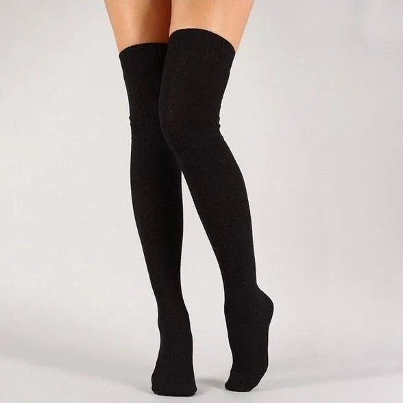 Women's Fashion Solid Color Socks