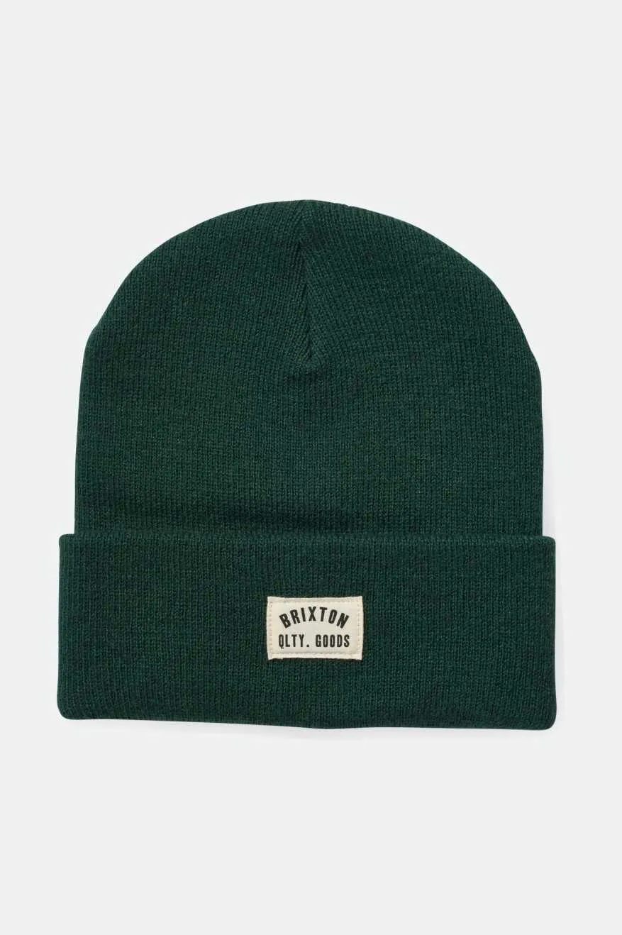 Woodburn Watch Cap Beanie - Emerald