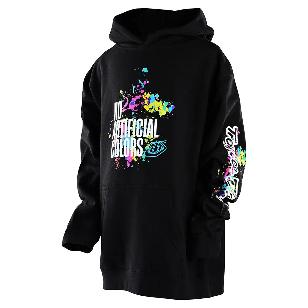 Youth Pullover Hoodie No Artificial Colors Black